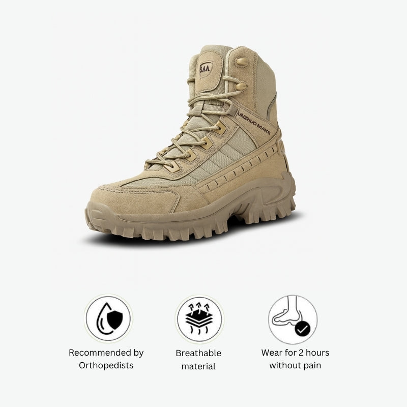 WalkMate – Waterproof Outdoor Work Boots with Reliable Grip and Comfort