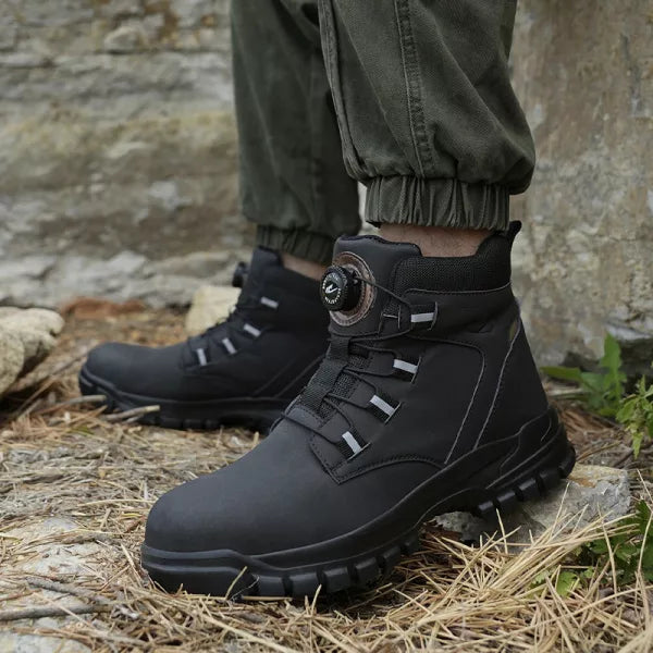 TrailGuard – Steel Toe Waterproof Work Shoes with Indestructible Design