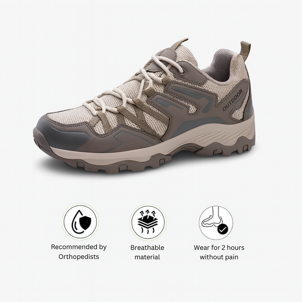 TrailStride – Breathable Comfort Hiking Boots for Men