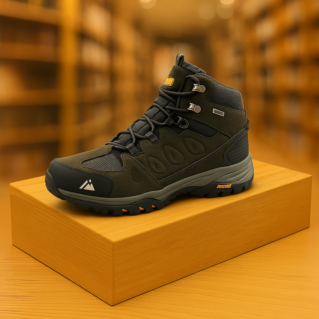 HikeStrong - High-Top Hiking Boots with Warm Outdoor Trekking Support