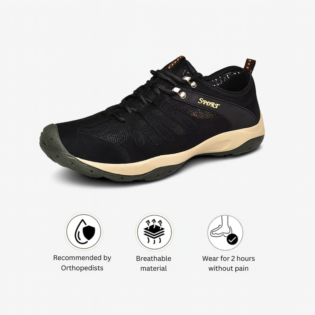 TrailVibe – Unisex Mesh Camping Hiking Boots