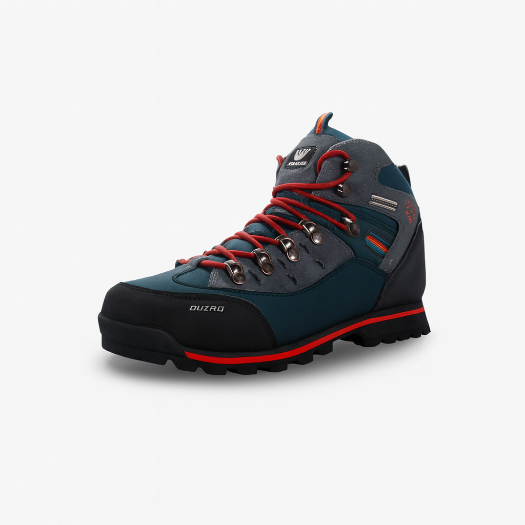 SummitEdge – Leather Water-Resistant Hiking Shoes With Rubber Sole