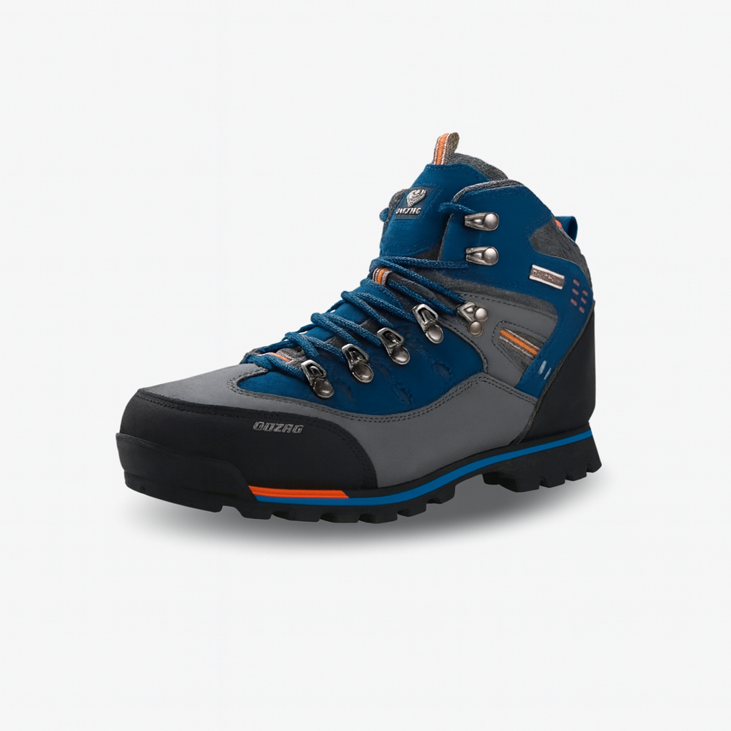 SummitEdge – Leather Water-Resistant Hiking Shoes With Rubber Sole