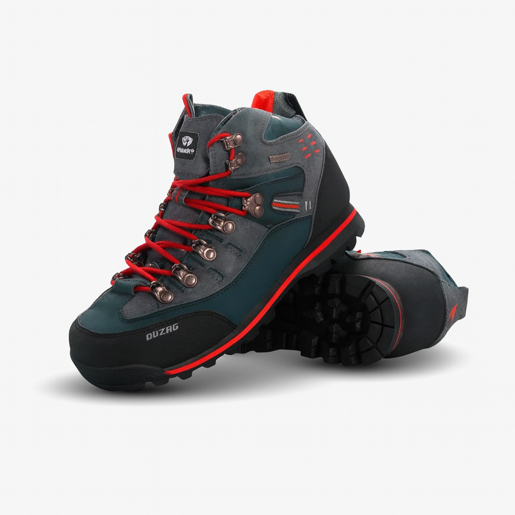 SummitEdge – Leather Water-Resistant Hiking Shoes With Rubber Sole