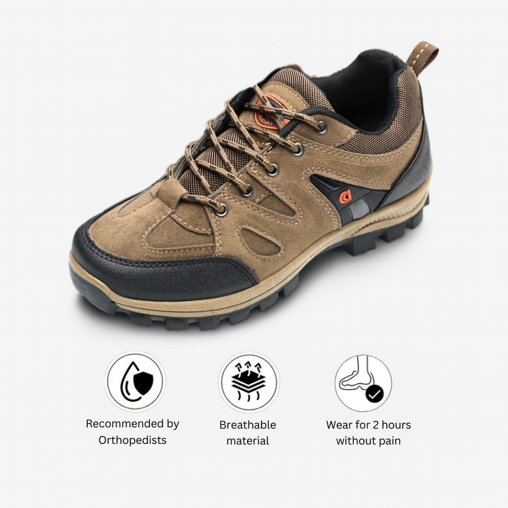 TrailForge – Men's Waterproof Outdoor Hiking Boots With Rugged Grip