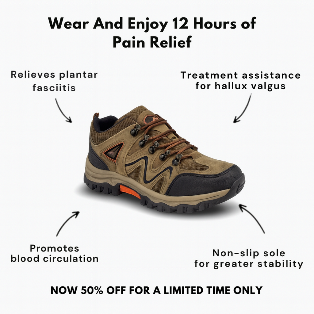 StonePeak – Waterproof Hiking Boots with All-Terrain Grip