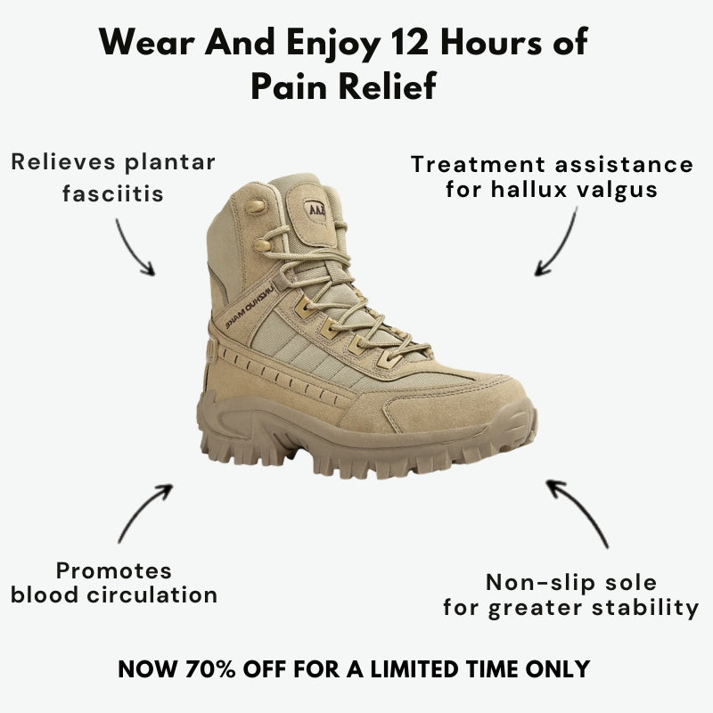 WalkMate – Waterproof Outdoor Work Boots with Reliable Grip and Comfort