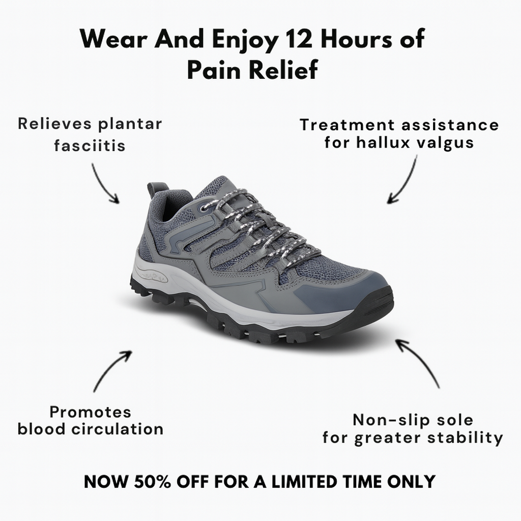 TrailForge – Breathable Walking Shoes