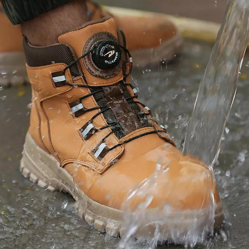 TrailGuard – Steel Toe Waterproof Work Shoes with Indestructible Design