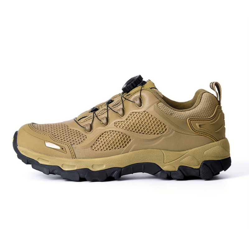 StrideFlex – Ergonomic Outdoor & Hiking Shoe With Twist Closure System