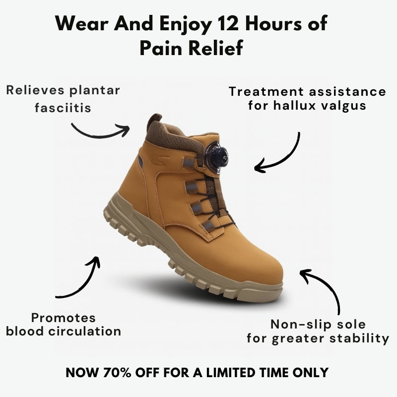 TrailGuard – Steel Toe Waterproof Work Shoes with Indestructible Design