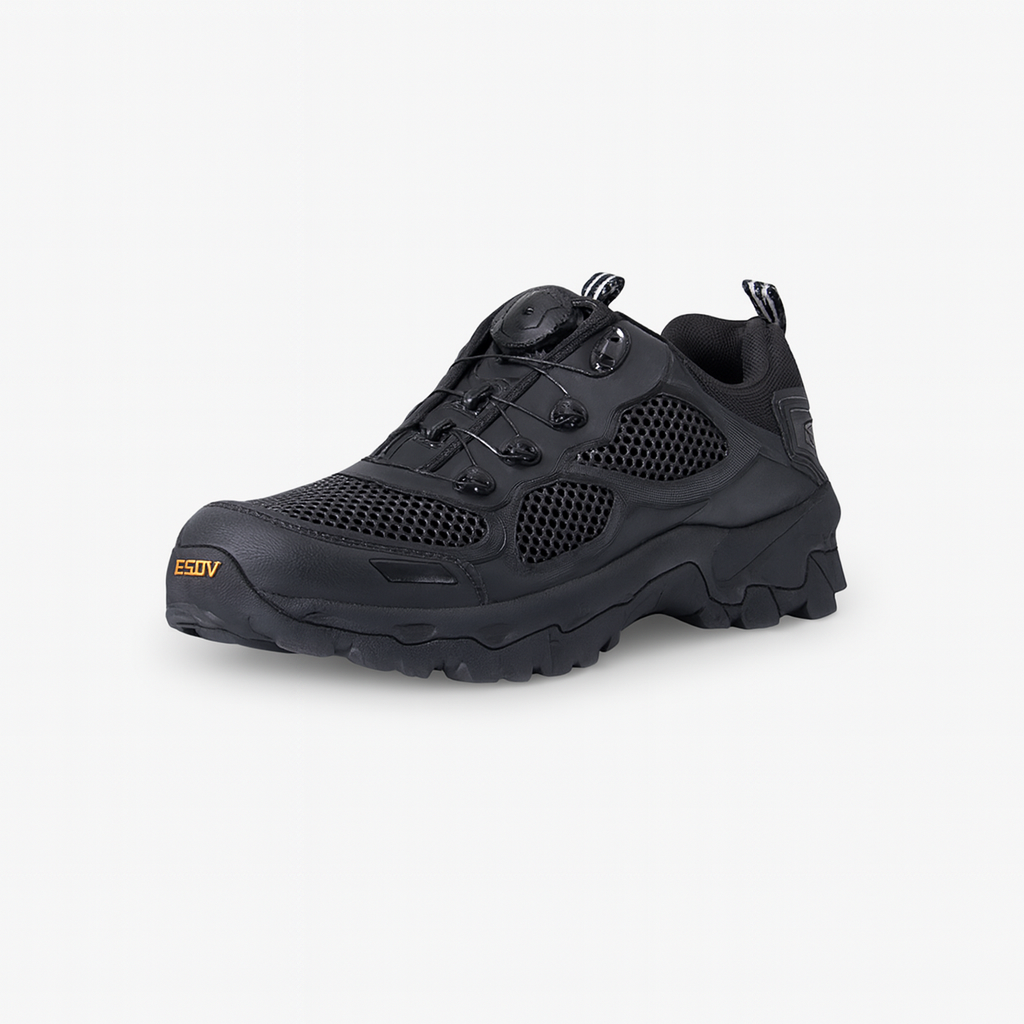 StrideFlex – Ergonomic Outdoor & Hiking Shoe With Twist Closure System