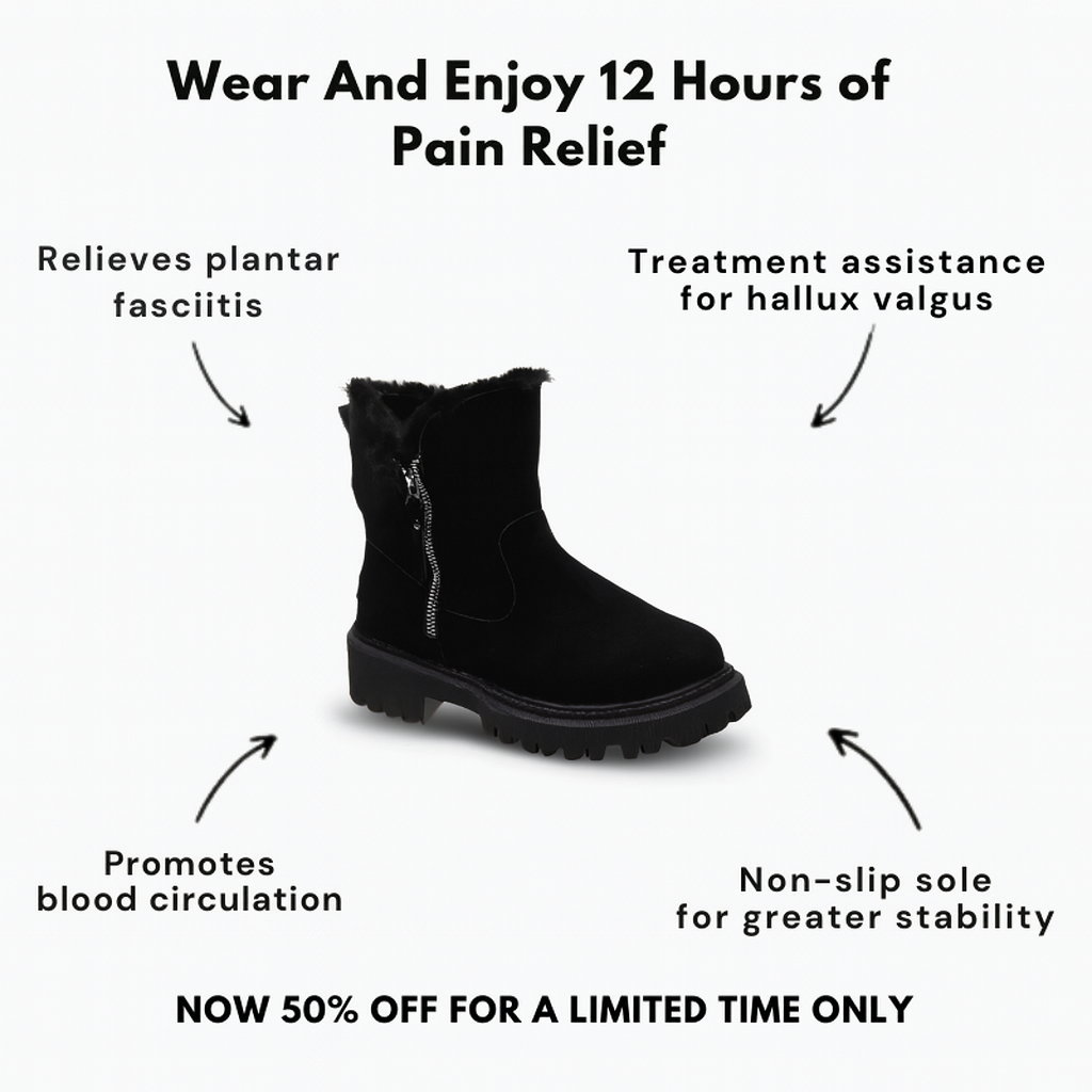 OrthoGrace – Winter Snow Boots with Soft Lining for Comfort and Pain-Free Walking