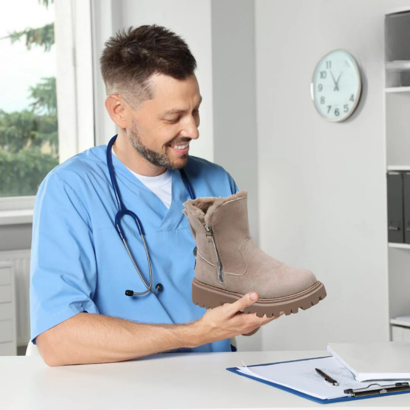 OrthoGrace – Winter Snow Boots with Soft Lining for Comfort and Pain-Free Walking