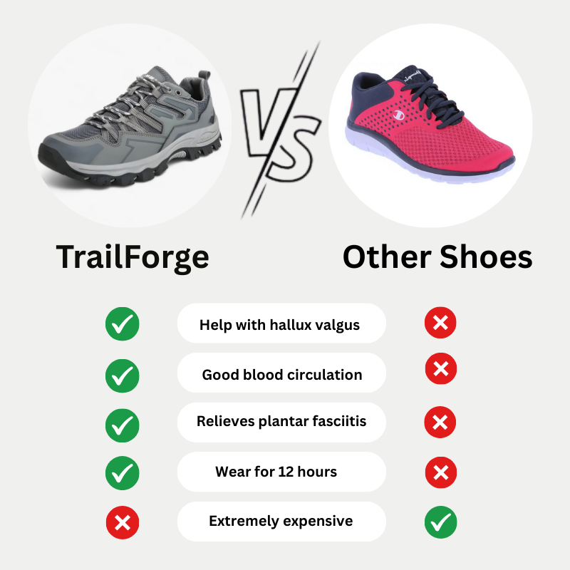 TrailForge – Breathable Walking Shoes for Women &amp; Men