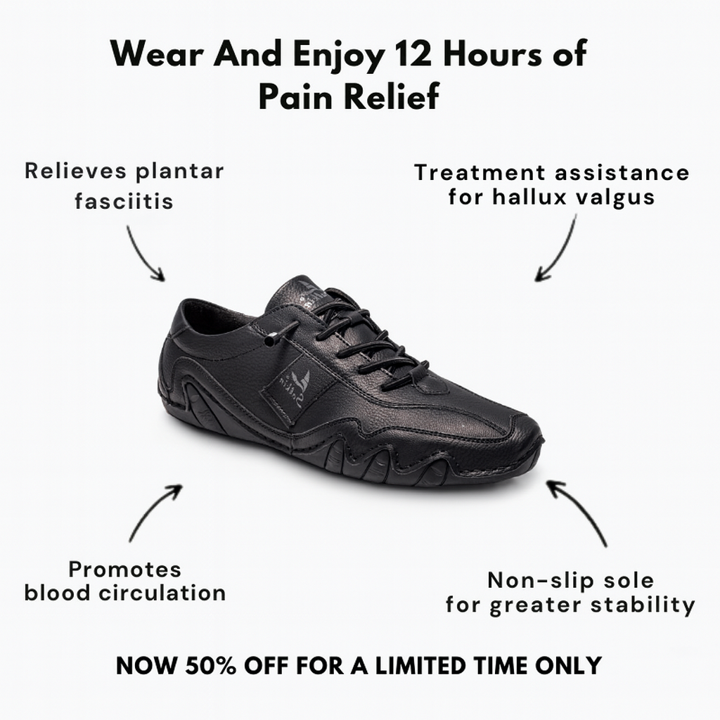 StrideNova – Pain-Relieving Comfort Shoes with Wide Toe Box