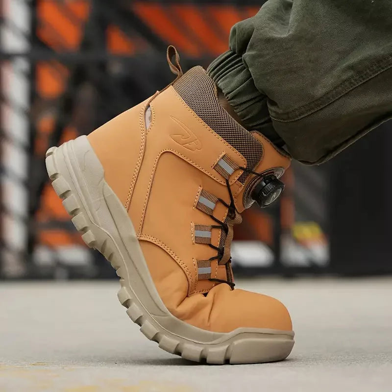 TrailGuard – Steel Toe Waterproof Work Shoes with Indestructible Design