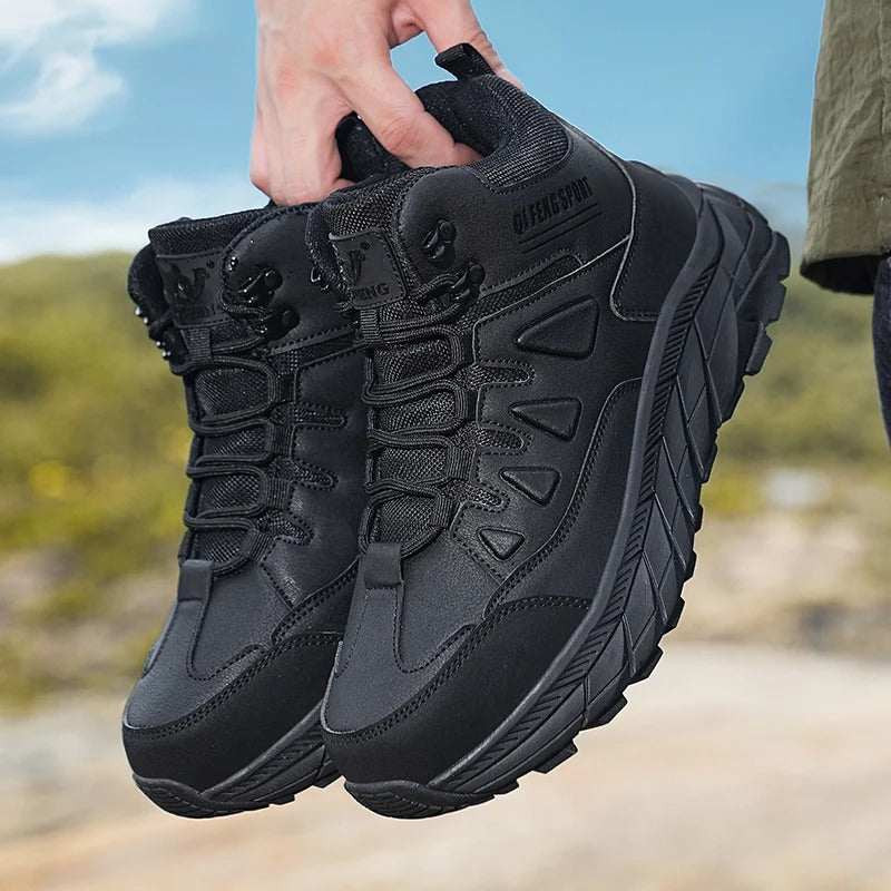 PathShield – Hiking Combat Boots with Non-Slip Outdoor Performance